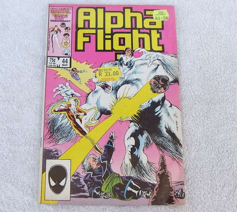 1986 MARVEL 25TH ANNIVERSARY - ALPHA FLIGHT #44
