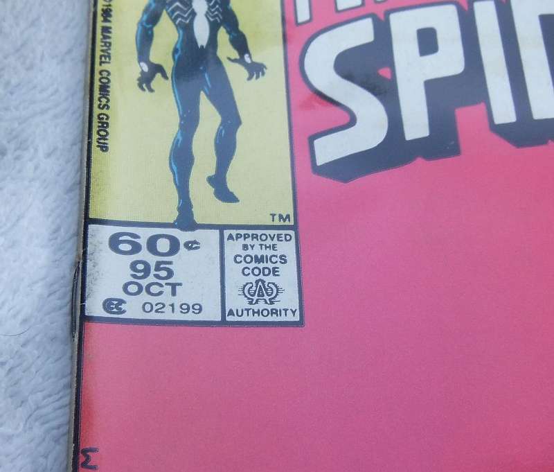 MARVEL COMICS - 1984 PETER PARKER THE SPECTACULAR SPIDER-MAN #95
