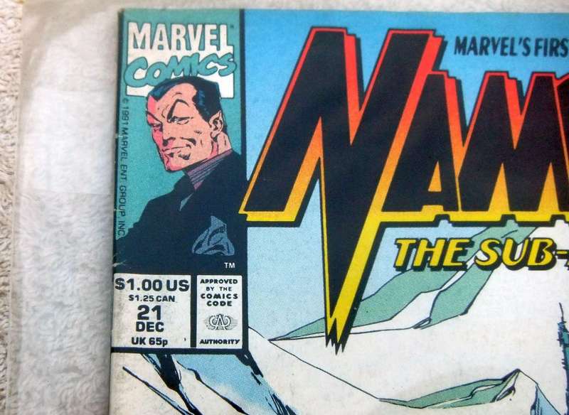 1991 MARVEL COMICS - NAMOR THE SUBNARINER #21 CALL MY LAND KUN-LUN