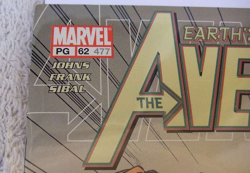 2003 MARVEL - THE AVENGERS #62