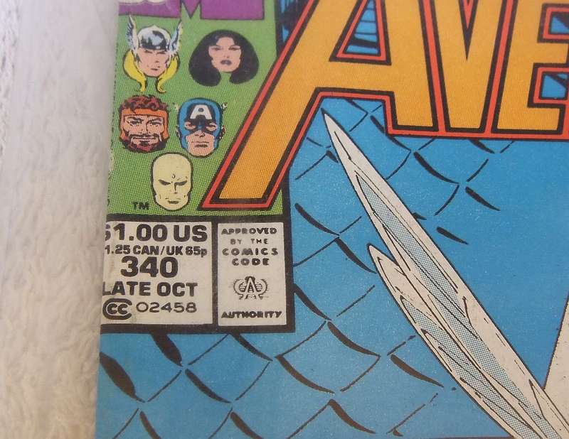 MARVEL COMICS - 1991 AVENGERS #340