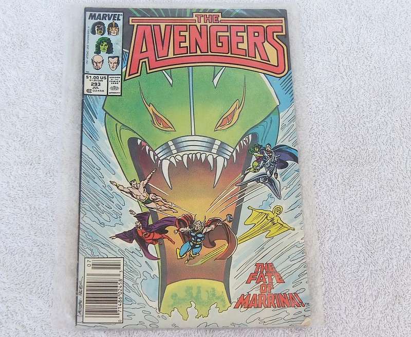 1988 MARVEL - THE AVENGERS #293 ( THE FATE OF MARRINA ! )