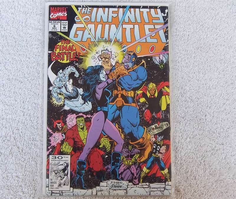 MARVEL COMICS - 1991 THE INFINITY GAUNTLET #6