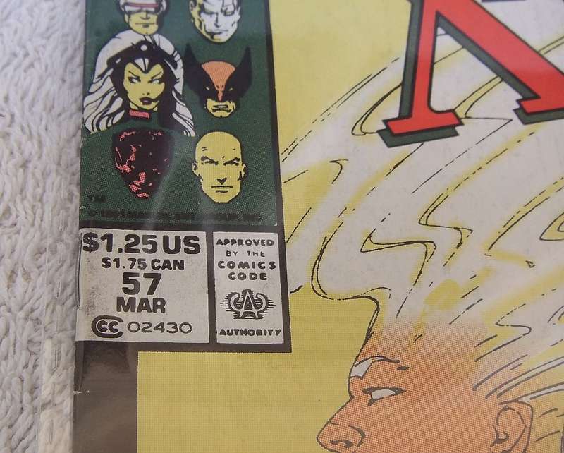 1991 MARVEL COMICS - X-MEN CLASSIC #57