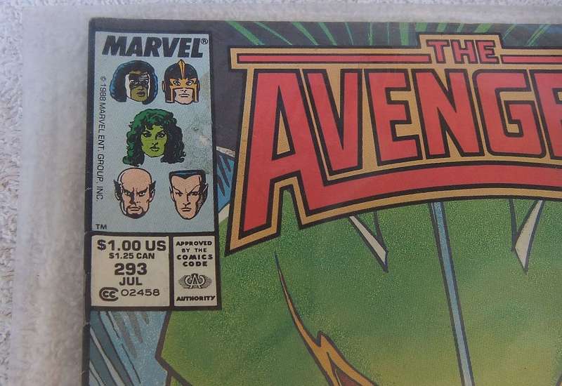 1988 MARVEL - THE AVENGERS #293 ( THE FATE OF MARRINA ! )