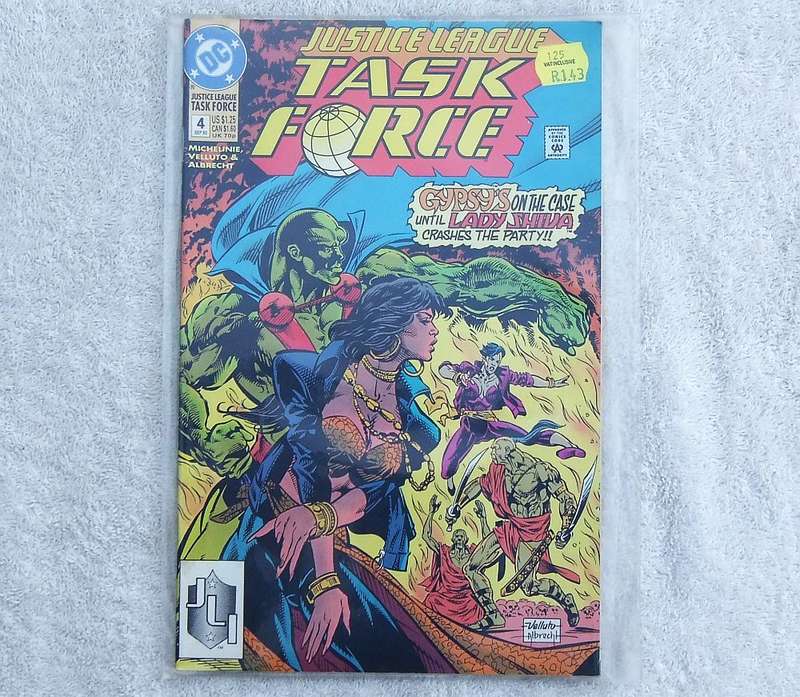 DC COMICS - 1993 JUSTICE LEAGUE TASK FORCE #4