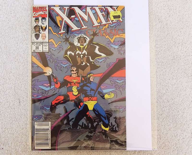 1991 MARVEL COMICS - X-MEN CLASSIC #58