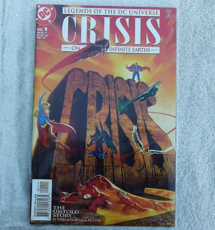 DC COMICS - 1999 CRISIS #1 " THE UNTOLD STORY "
