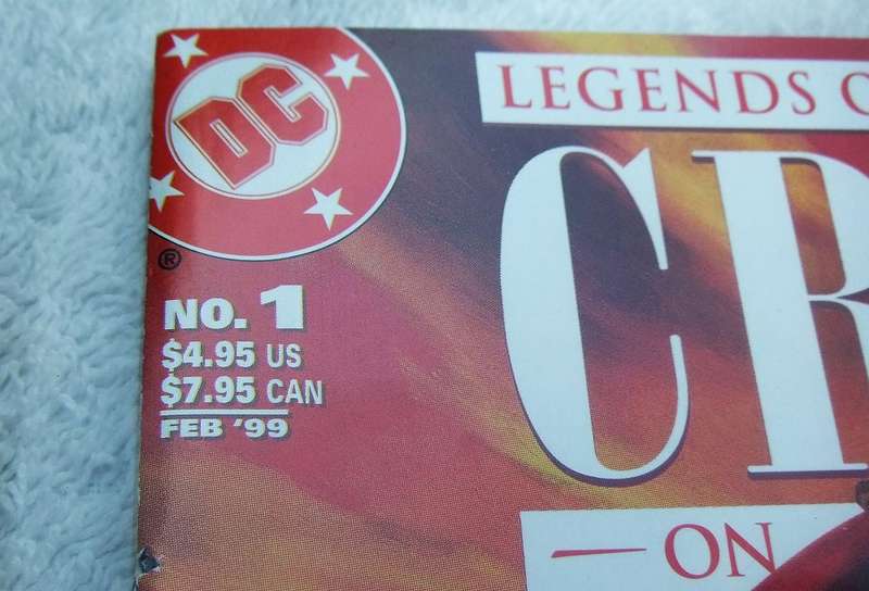 DC COMICS - 1999 CRISIS #1 " THE UNTOLD STORY "