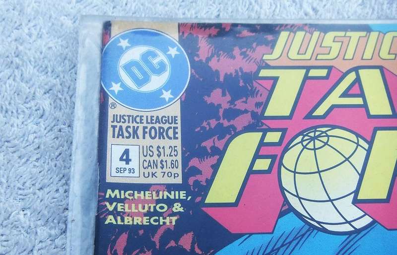 DC COMICS - 1993 JUSTICE LEAGUE TASK FORCE #4