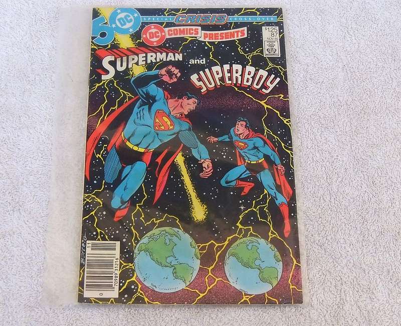 1985 SUPERMAN AND SUPERBOY #87