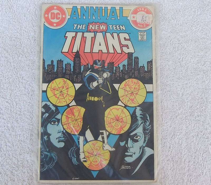 1983 The New Teen Titans Annual #2 1st Vigilante