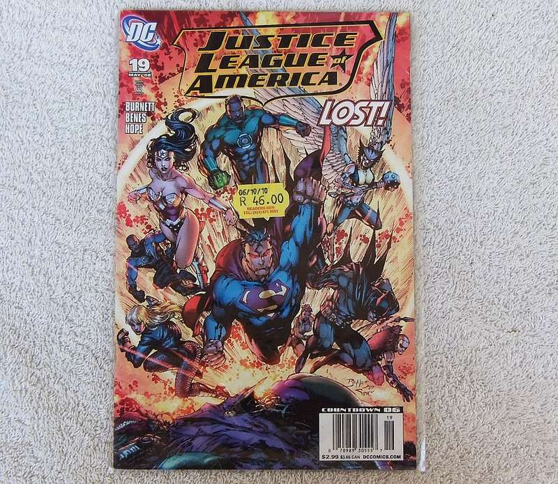 DC COMICS - 2008 JUSTICE LEAGUE OF AMERICA #19