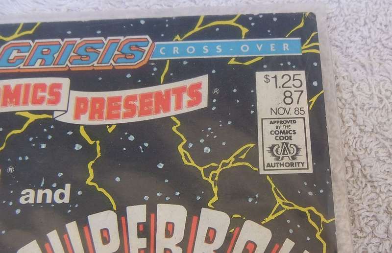 1985 SUPERMAN AND SUPERBOY #87