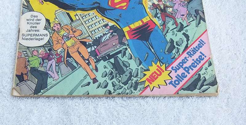 1981 GERMAN SUPERMAN / BATMAN COMIC #26