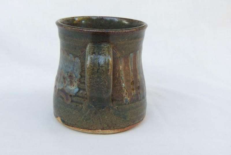 A vintage handmade Pottery mug or jug by Paul Melser