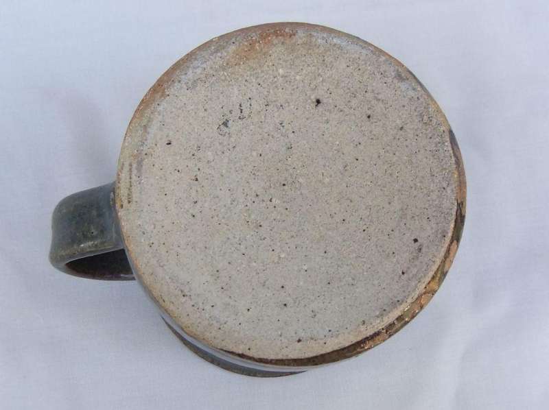 A vintage handmade Pottery mug or jug by Paul Melser