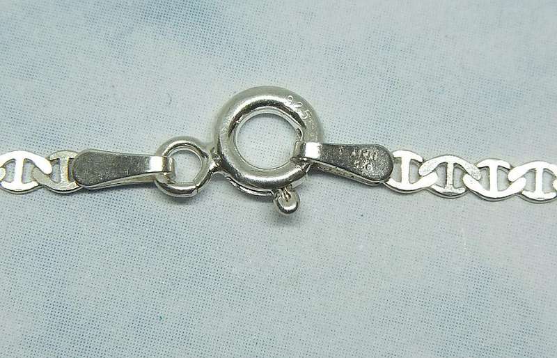 A GOOD QUALITY BRAND NEW STERLING SILVER NECKLACE WITH A RARE ANTIQUE PIETRA DURA PENDANT
