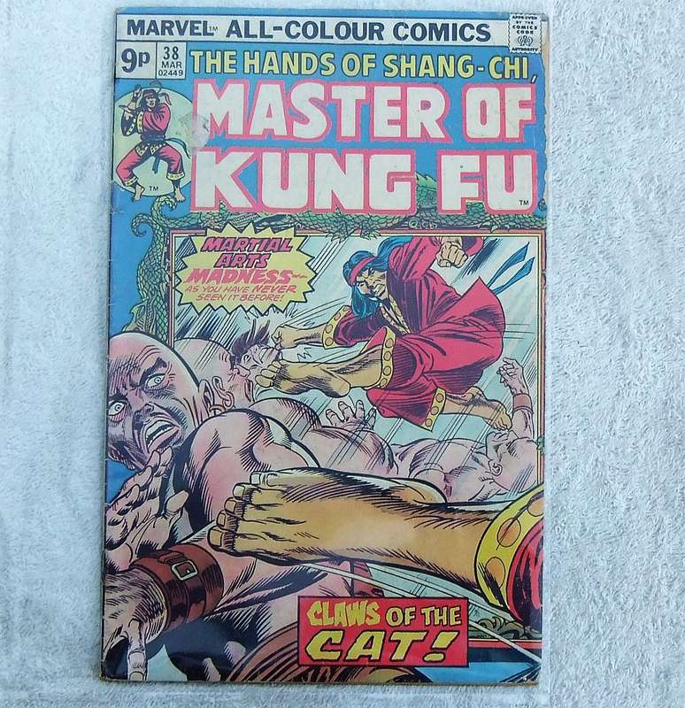 1976 MARVEL COMICS - MASTER OF KUNG FU #38