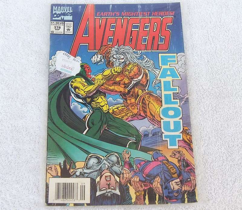 1994 MARVEL COMICS - THE AVENGERS #378 ( FALLOUT )