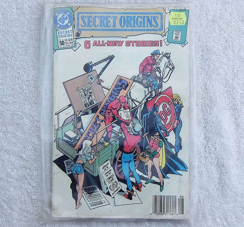 DC COMICS - 1990 SECRET ORIGINS #50 - FINAL ISSUE