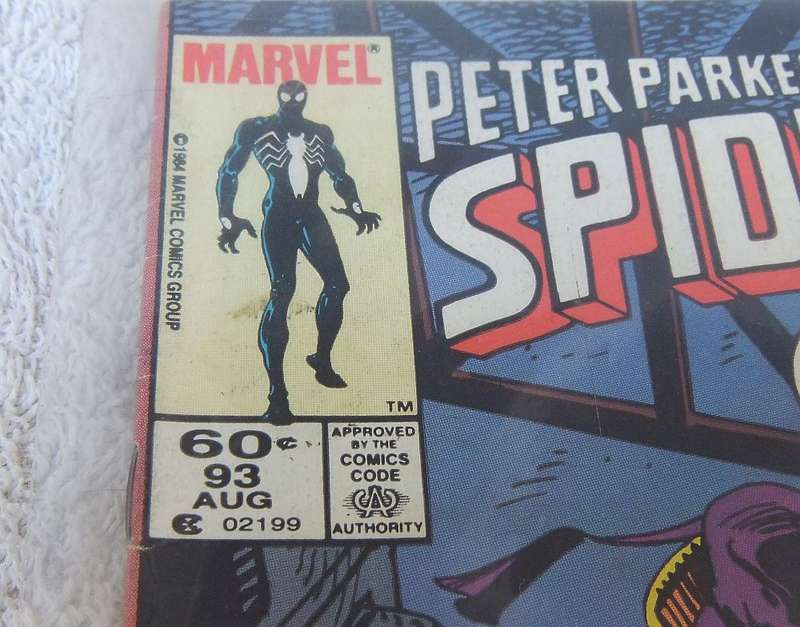 (1984) Peter Parker, The Spectacular Spider-Man #93 - COPPER AGE