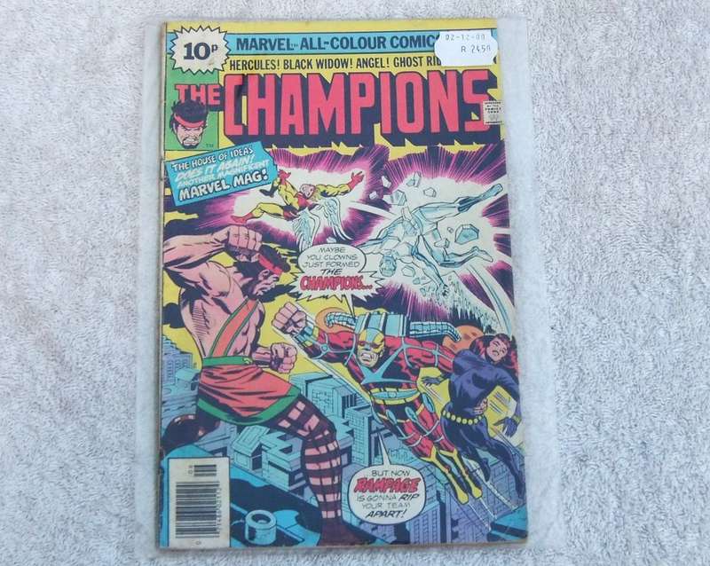 1976 MARVEL ALL-COLOUR COMICS - THE CHAMPIONS #6
