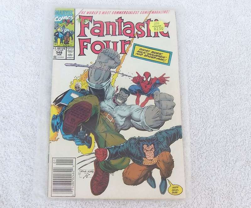 1990 MARVEL COMICS - THE NEW FANTASTIC FOUR #348