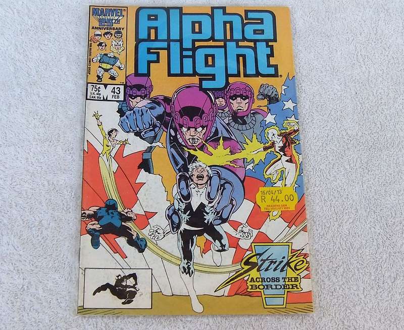 1986 MARVEL 25TH ANNIVERSARY - ALPHA FLIGHT #43