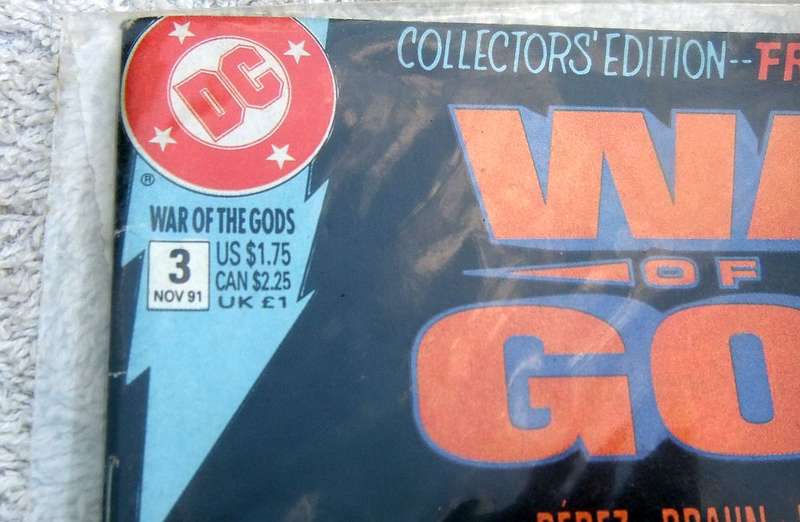 1991 DC COMICS - WAR OF THE GODS #3