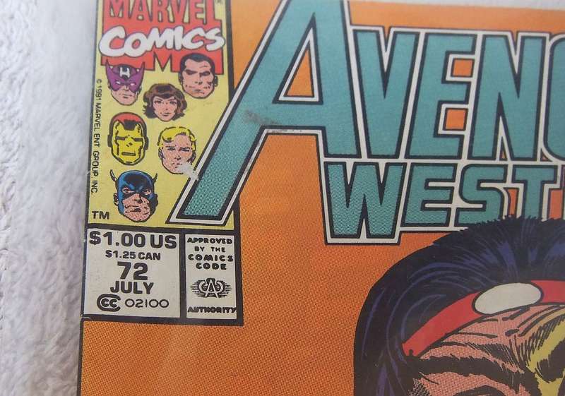 MARVEL COMICS - 1991 AVENGERS WEST COAST #72