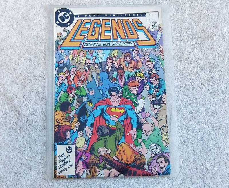 1986 DC COMICS - LEGENDS #2 ( 6 PART MINI SERIES )