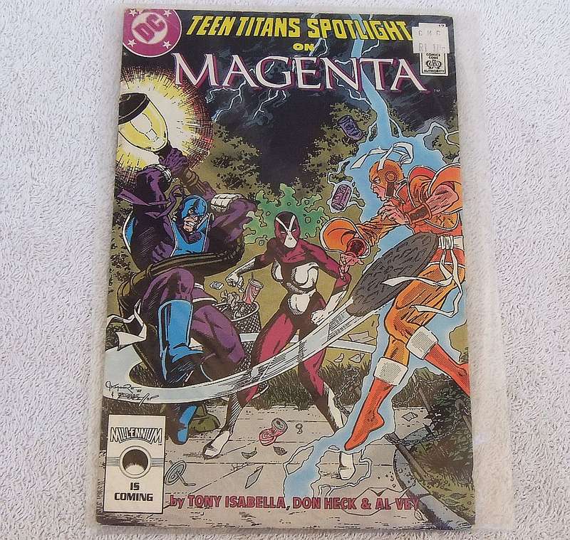 DC COMICS - 1987 TEEN TITANS SPOTLIGHT ON MAGENTA #17