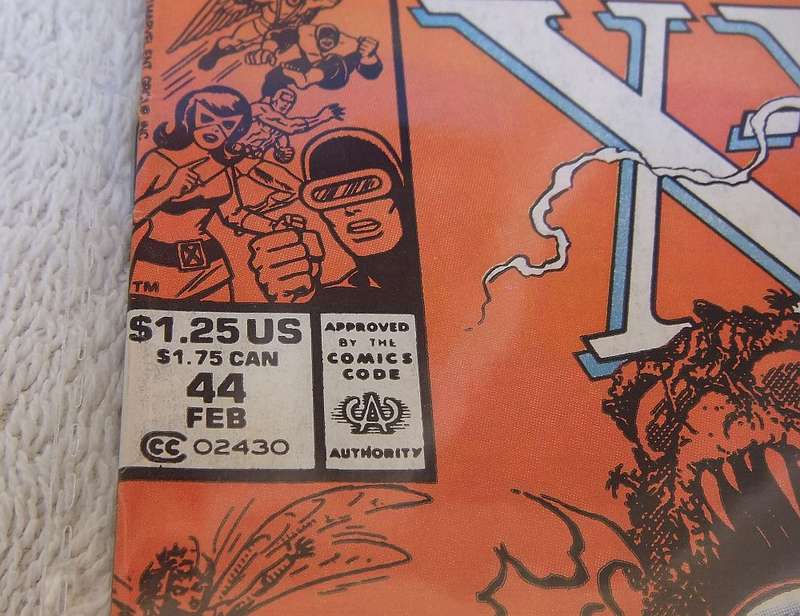 1990 MARVEL COMICS - CLASSIC X-MEN #44