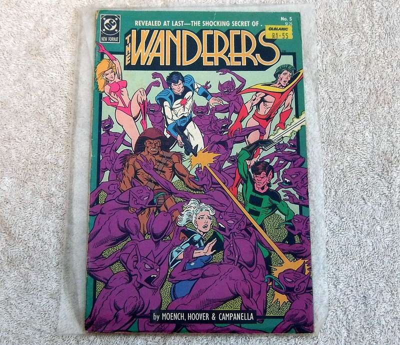 1988 DC COMICS - THE WANDERERS #5
