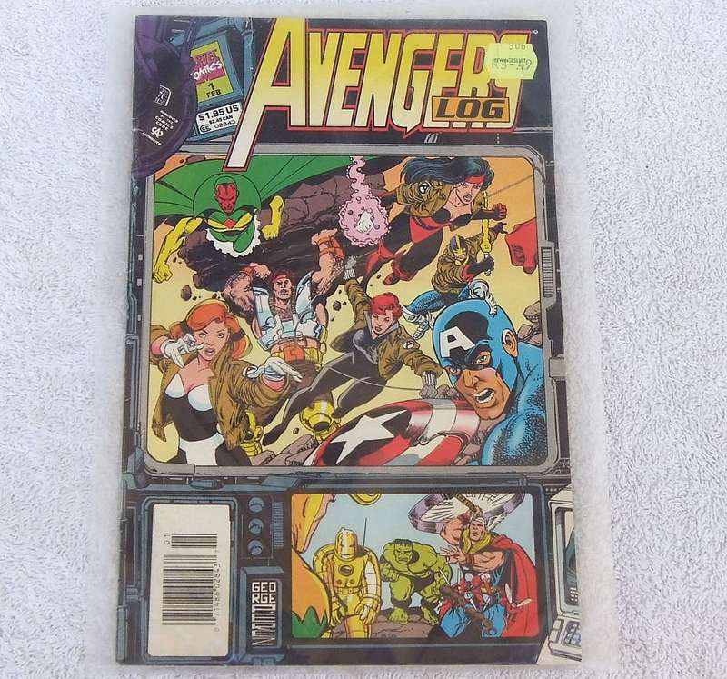 1994 MARVEL COMICS - AVENGERS LOG #1