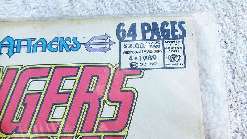 1989 MARVEL ANNUAL - AVENGERS WEST COAST #4