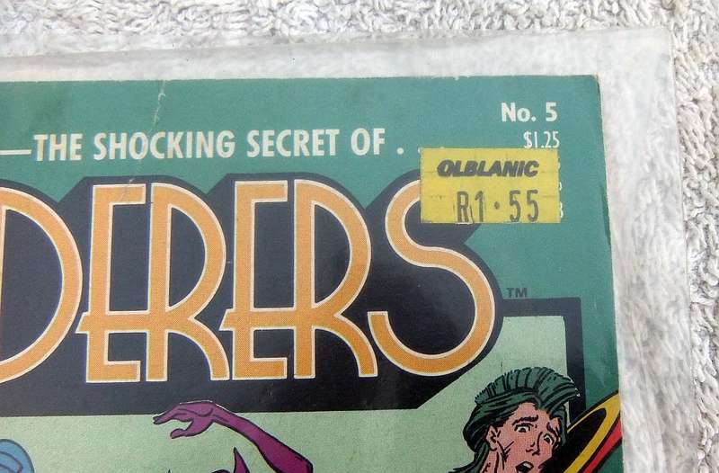 1988 DC COMICS - THE WANDERERS #5