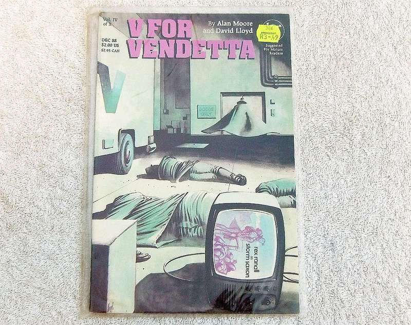 1988 DC COMICS - V FOR VENDETTA #4