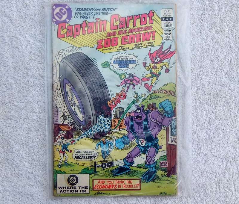 1982 / 83 DC COMICS - CAPTAIN CARROT AND HIS AMAZING ZOO CREW #16