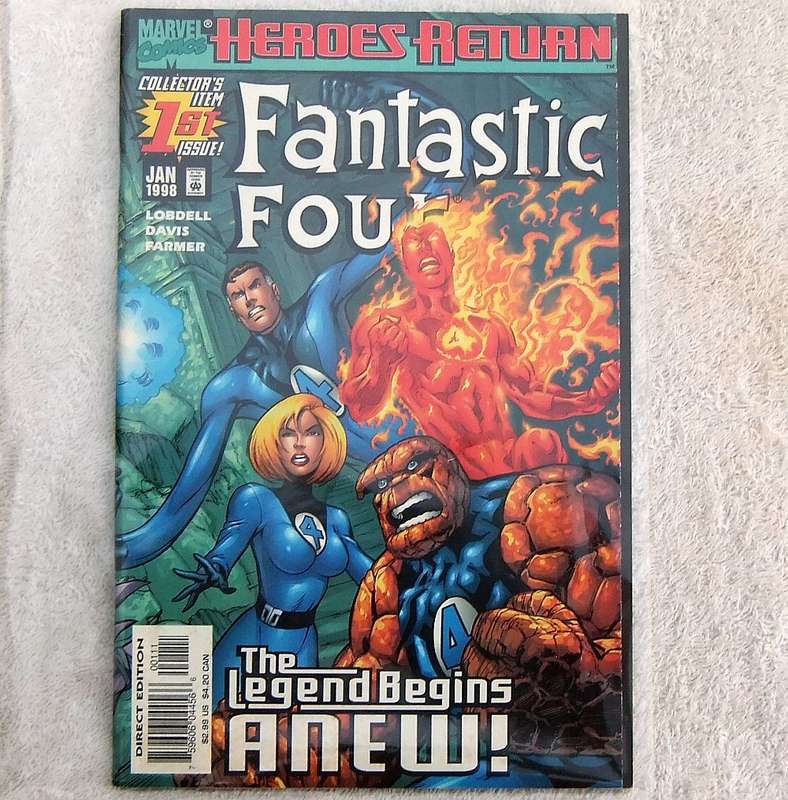 1998 MARVEL COMICS - FANTASTIC FOUR #1