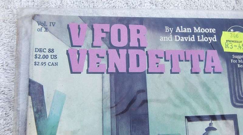 1988 DC COMICS - V FOR VENDETTA #4