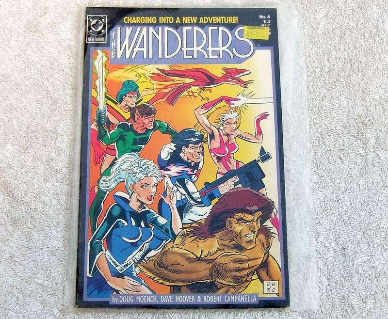 1988 DC COMICS - THE WANDERERS #6
