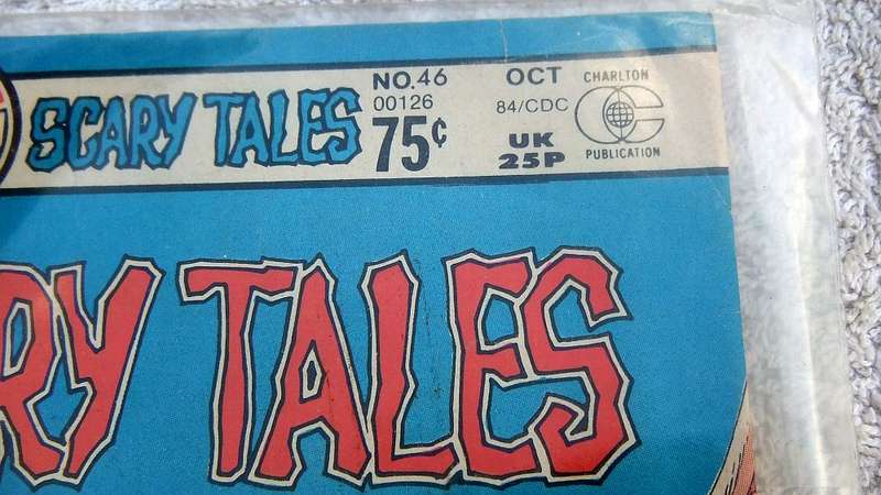 VINTAGE CHARLTON COMICS - SCARY TALES #45
