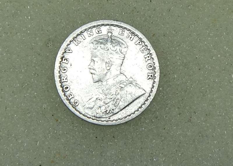 1912 TWO ANNAS - INDIA - SILVER