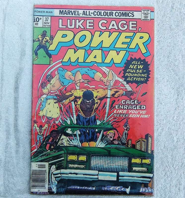1976/77 MARVEL ALL-COLOUR COMICS - LUKE CAGE #37
