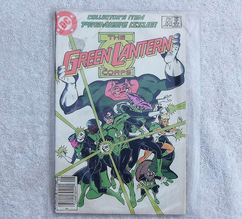 DC COMICS - 1986 THE GREEN LANTERN CORPS #201 GREEN LANTERN #201-1st appearance of Kilowog