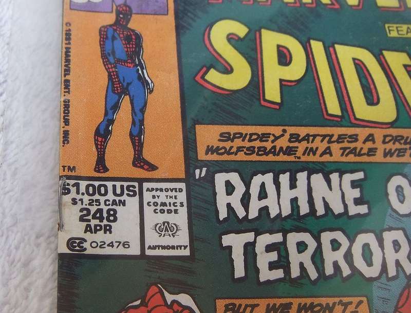 MARVEL COMICS - 1991 MARVEL TALES #248 FEATURING SPIDER-MAN