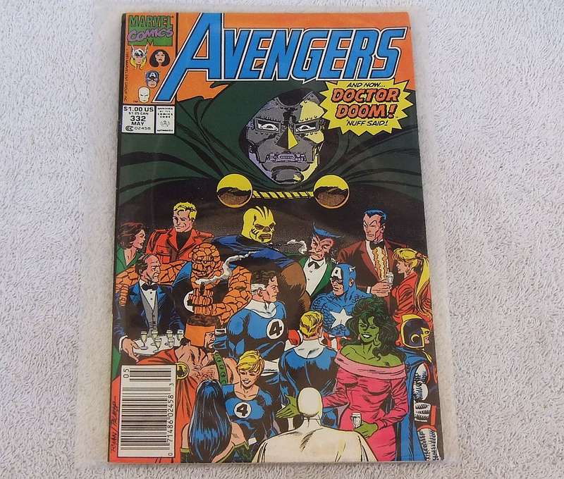 MARVEL COMICS - 1991 THE AVENGERS #332