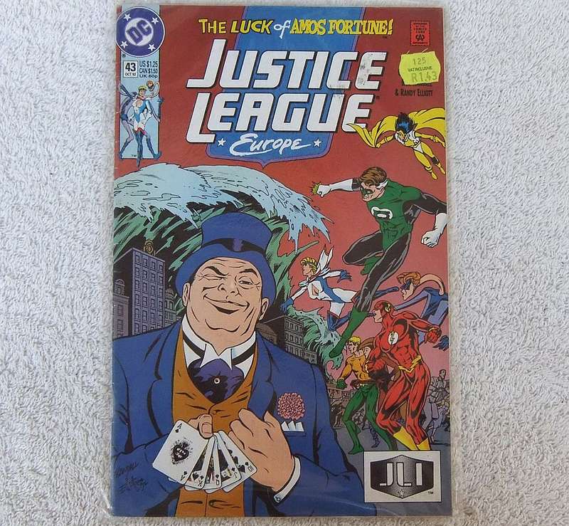 DC COMICS - 1992 JUSTICE LEAGUE EUROPE #43